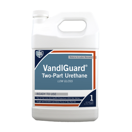 RAINGUARD BRANDS 1 Gal. Kit VandlGuard Two-Part Urethane Low Gloss, Clear VG-7034